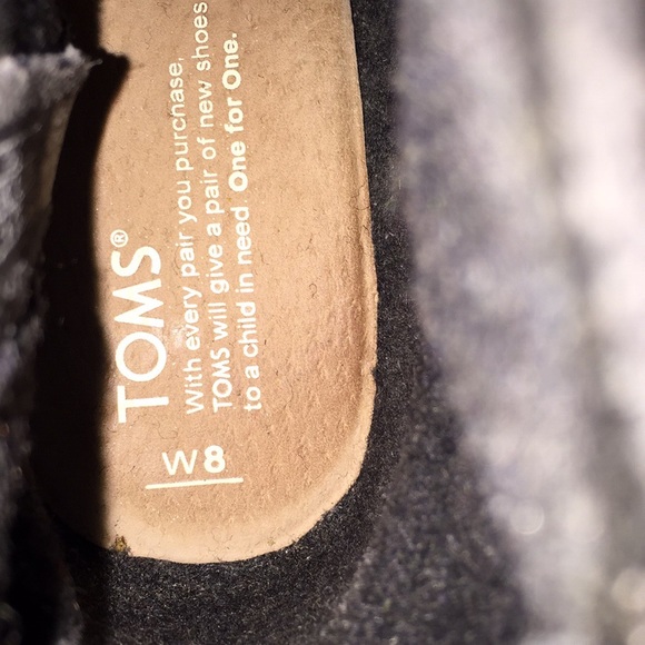 Toms Grey Suede Leather Booties - Picture 7 of 8